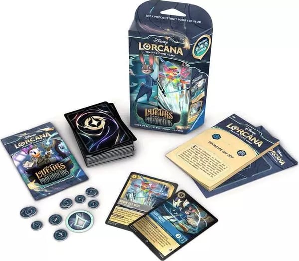 Miniatyrbillede 2 af 3: Ravensburger Disney Lorcana - Deck Préconstruit S10 Judy Hopps & Robin des Bois Starter Decks Kortspil Card exchange