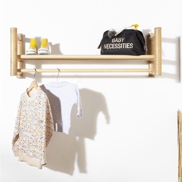 Pikkukuva 4 / 5: Childhome Baby Necessaire Kytkin Musta, Kulta Nailon, Polyesteri