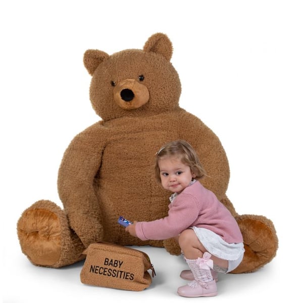 Pikkukuva 11 / 14: Childhome Baby Necessities Toiletry Bag Kytkin Ruskea Nailon, Polyesteri
