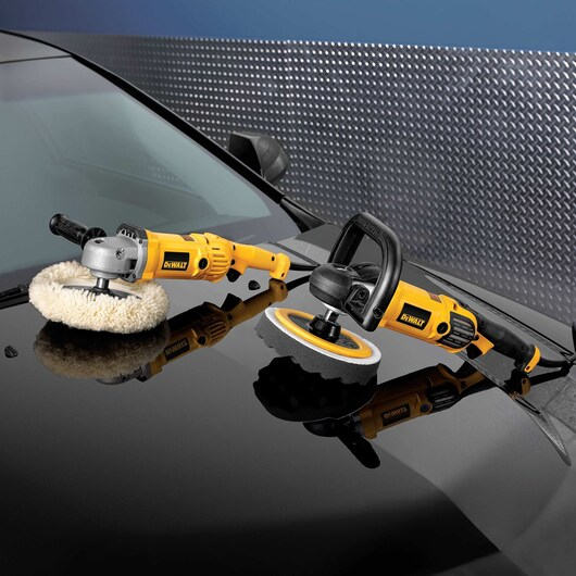 Miniatyrbillede 19 af 34: DeWALT DWP849X-QS bil pudsemiddel 1250 W 3500 rpm