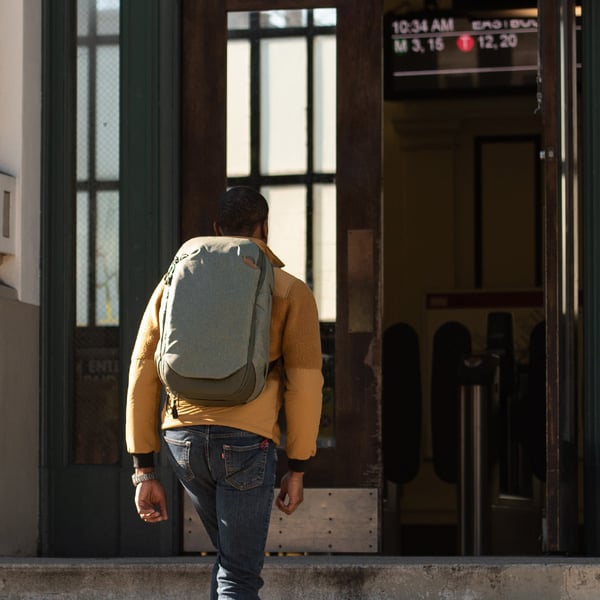 Peak Design Travel Backpack ryggsäckar Fritidsryggsäck Grön Nylon