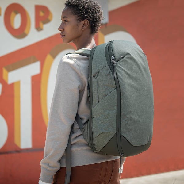 Peak Design Travel Backpack ryggsäckar Fritidsryggsäck Grön Nylon