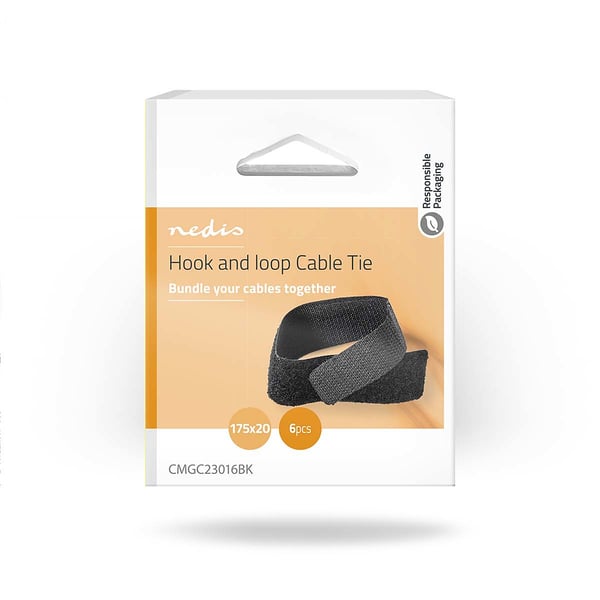 Nedis CMGC23016BK buntband Svart