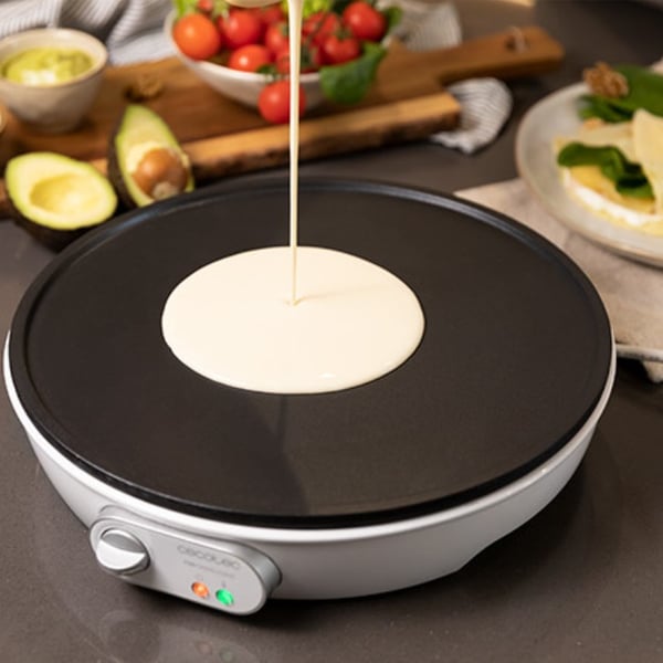 Pikkukuva 6 / 10: Cecotec 08022 crêpe-pannu 1 kreppi(ä) 1000 W Valkoinen