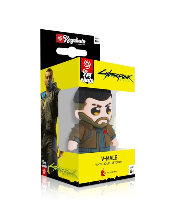 Cenega Cyberpunk 2077 V-Male 3D Keychain