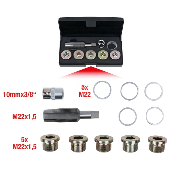 Miniatyrbillede 1 af 2: KS Tools 150.4945 Reservedel til bil