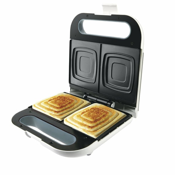 Miniatyrbillede 5 af 8: Taurus MySandwich 1 skive(r) 800 W Hvid