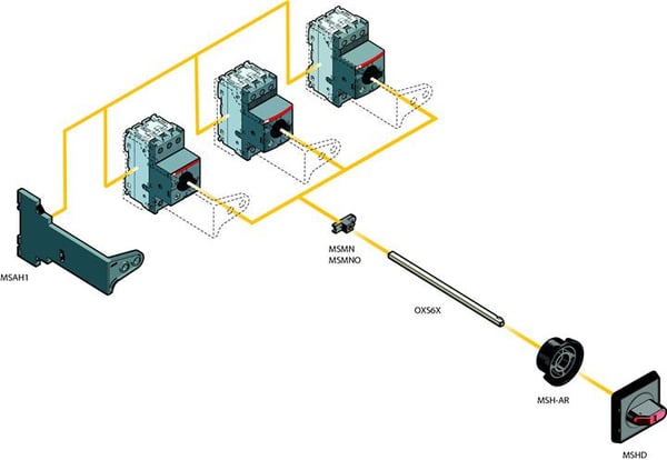 Pikkukuva 2 / 3: ABB 1SAM250000R1010 hätävalo