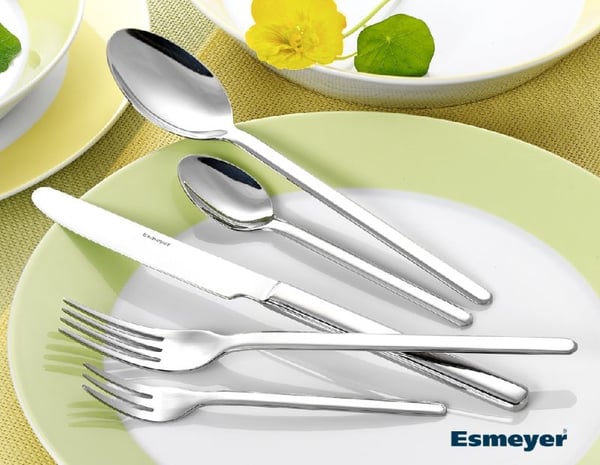 Esmeyer 250-029 aterinsarja 24 kpl Ruostumaton teräs