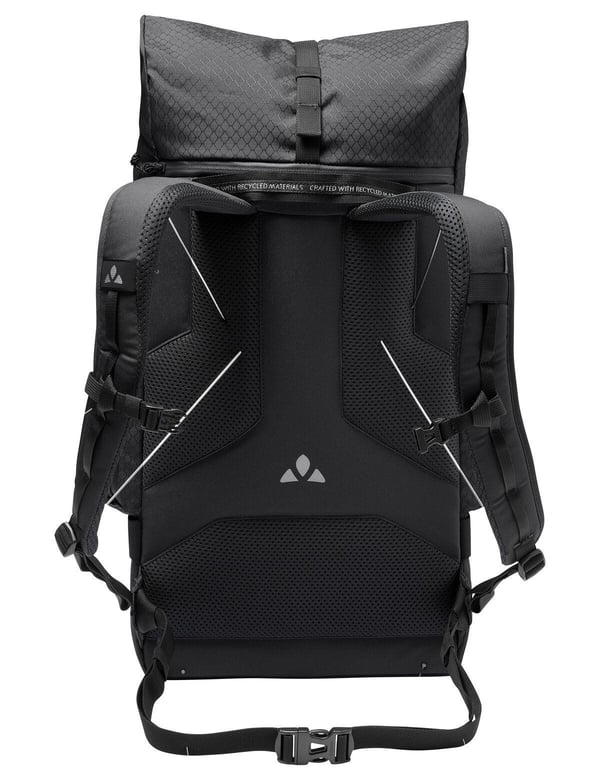 VAUDE 451220100000 rygsæk Cykel rygsæk Sort Polyester, Polyurethan