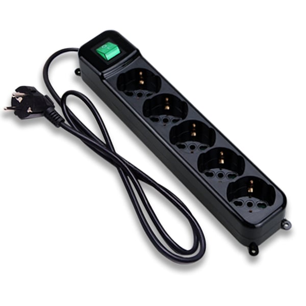 Tecnoware FMP5GIG jatkojohto 1,5 m 5 AC-pistorasia(a) Sisätila Musta, Vihreä Tecnoware FMP5GIG jatkojohto 1,5 m 5 AC-pistorasia(a) Sisätila Musta, Vihreä