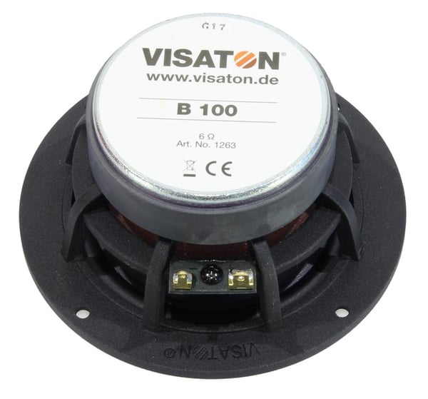 Miniatyrbillede 2 af 2: Visaton B 100 Sort Ledningsført 30 W