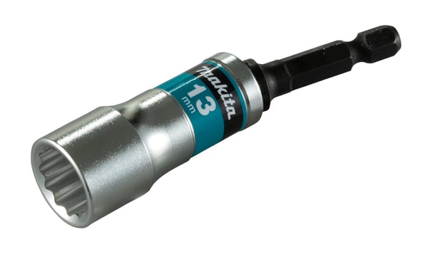 Miniatyrbild 3 av 3: Makita E-03492 skiftnyckel och förlängare 1 styck Adapter till slaghylsa