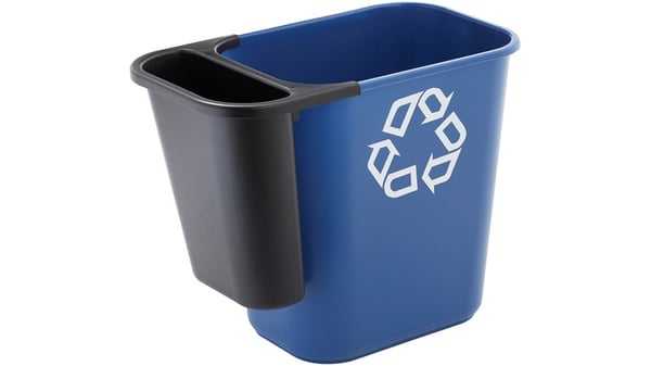 Rubbermaid FG295073BLA affaldskurv Rektangulær Sort