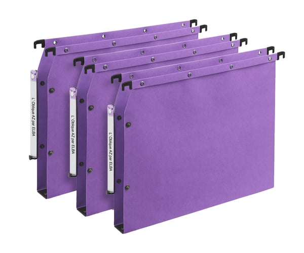 Elba 100330503 hængemappe Pap A4 Lilla, Violet Elba 100330503 hængemappe Pap A4 Lilla, Violet