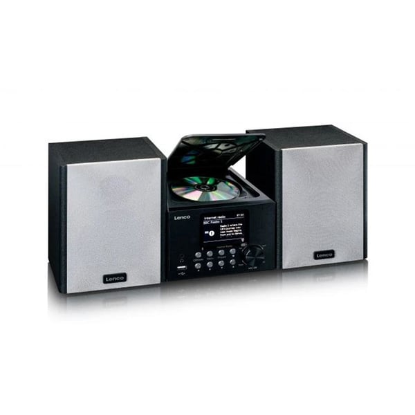Miniatyrbillede 4 af 7: Lenco MC-250 Home audio micro system 24 W Sort