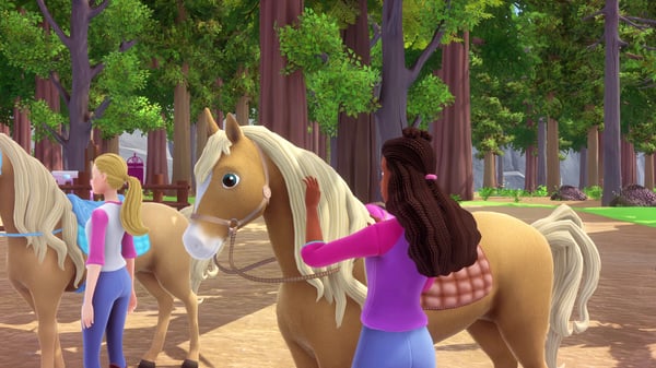 Pikkukuva 2 / 11: Outright Games Barbie: Horse Trails Vakio PlayStation 5