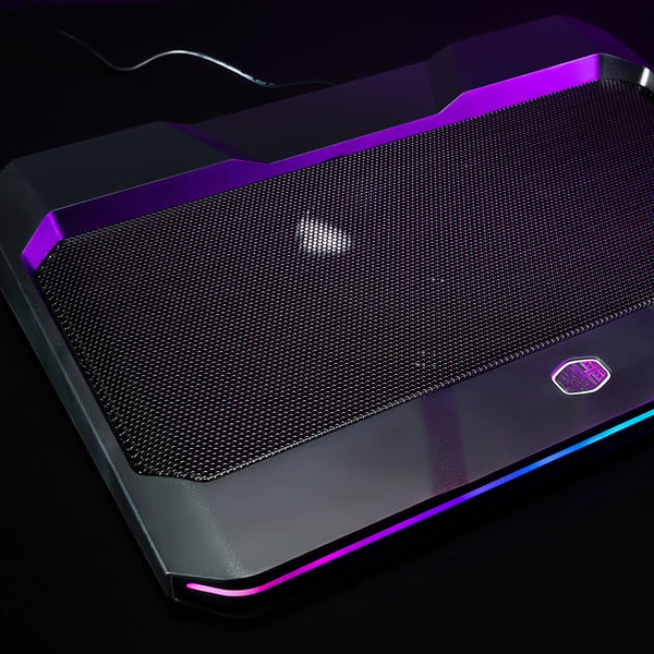Miniatyrbillede 2 af 6: Cooler Master NotePal X150 Spectrum køling til laptop 43,2 cm (17") 1000 rpm Sort