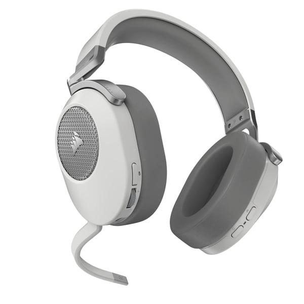 Corsair HS65 Headset Trådlös Huvudband Spela Bluetooth Vit