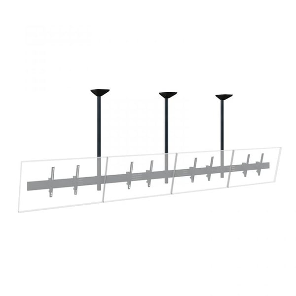 Miniatyrbillede 3 af 5: Hagor 3314 skærmbeslag og -stativer 165,1 cm (65") Loft Sort