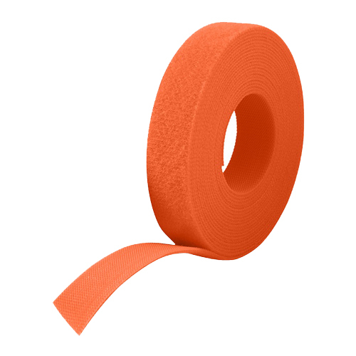 Cablenet VEL-OW64111 kabelsamler Krog og løkke kabelbinder Polyamid, Polypropylen (PP) Orange 1 stk