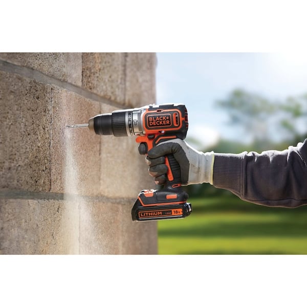 Miniatyrbillede 6 af 6: Black & Decker BL188K-QW bor 1650 rpm Nøglefri