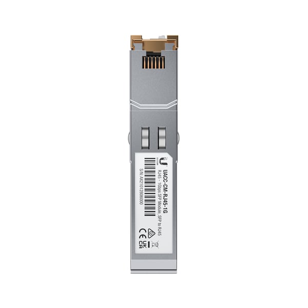 Miniatyrbillede 4 af 4: Ubiquiti UACC-CM-RJ45-1G modul til netværksmodtager Kobber 1000 Mbit/s RJ-45