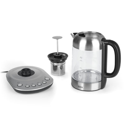 Miniatyrbillede 3 af 6: BEEM Teatime II elkedel 1,7 L 2200 W Sølv
