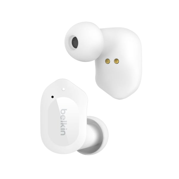 Miniatyrbillede 2 af 6: Belkin SOUNDFORM Play Headset True Wireless Stereo (TWS) I ørerne Bluetooth Hvid