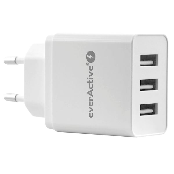 Miniatyrbillede 1 af 3: Everactive SC-300 oplader til mobil enhed Universel Hvid DC Hurtig opladning Indendørs