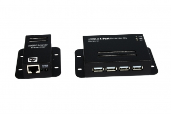 EXSYS EX-1446 netværk forlænger Netværkssender & -modtager Sort EXSYS EX-1446 netværk forlænger Netværkssender & -modtager Sort