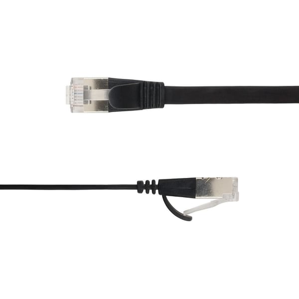 Miniatyrbillede 3 af 3: LinkIT STP-FL6A-00350-BLK netværkskabel Sort 3,5 m Cat6a U/FTP (STP)
