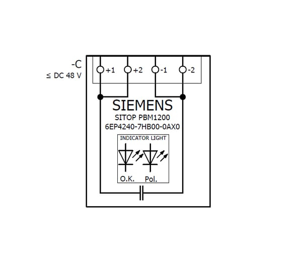 Miniatyrbillede 3 af 4: Siemens 6EP4240-7HB00-0AX0 UPS-enhed Standby (offline)