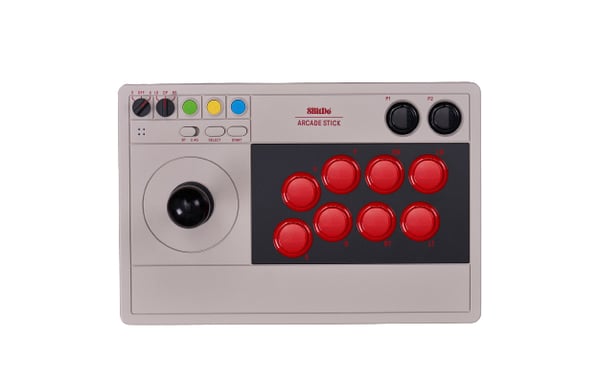 8Bitdo Arcade Stick Harmaa Bluetooth/USB Ohjaussauva Analoginen/Digitaalinen Nintendo Switch, Nintendo Switch Lite, PC 8Bitdo Arcade Stick Harmaa Bluetooth/USB Ohjaussauva Analoginen/Digitaalinen Nintendo Switch, Nintendo Switch Lite, PC