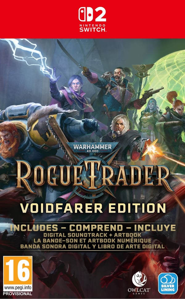 Miniatyrbillede 4 af 10: Silver Lining Interactive Warhammer 40,000: Rogue Trader - Voidfarer Edition Standard Nintendo Switch 2
