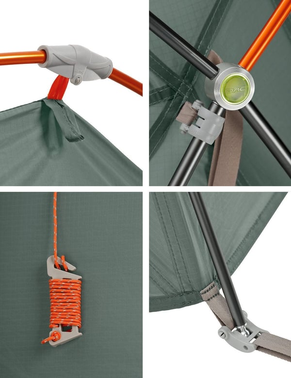 VAUDE Allround Chapel XT 3 henkilö(t) Agave