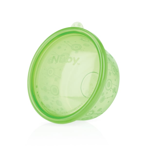 Nuby 0048526911646 spisetallerken Rund Plast Flerfarvet