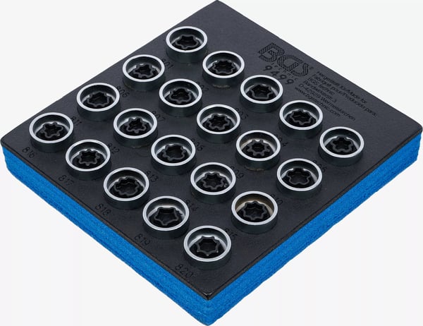BGS technic Tool Tray 1/6: Rim Lock Socket Set for Audi