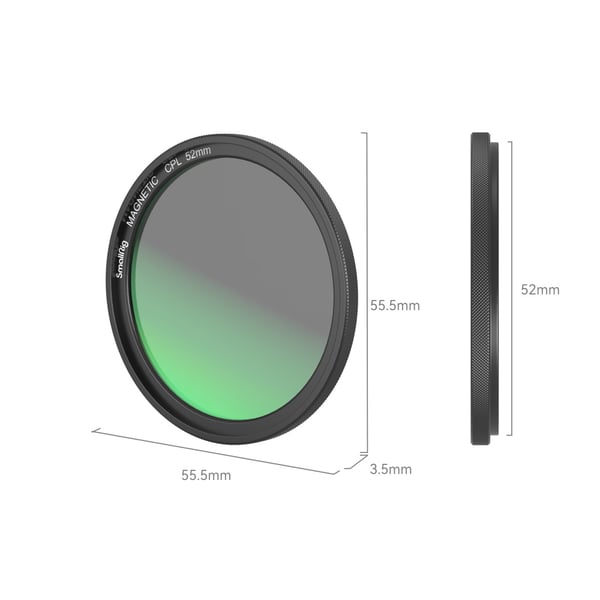 Miniatyrbild 4 av 6: SmallRig 4216 kamerafilter 52 mm