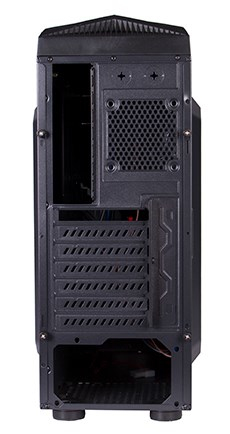 Black Lion PG1137 datorväskor Midi Tower Svart, Röd