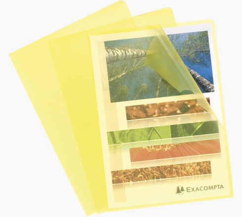 Miniatyrbild 6 av 6: Exacompta 58529E plastfickor 210 x 297 mm (A4) Polypropylen (PP) 100 styck