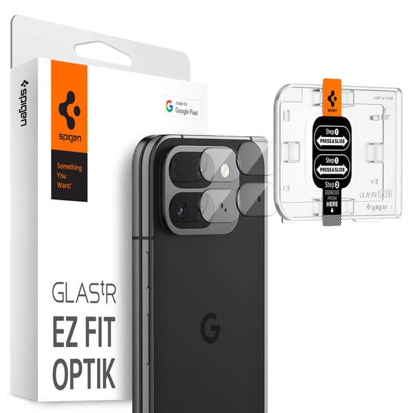 Pikkukuva 1 / 10: Spigen GLAS.tR EZ Fit Optik Kameran linssisuoja Google 2 kpl