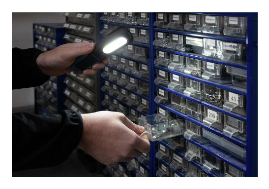 Ansmann WL350R Svart, Blå LED