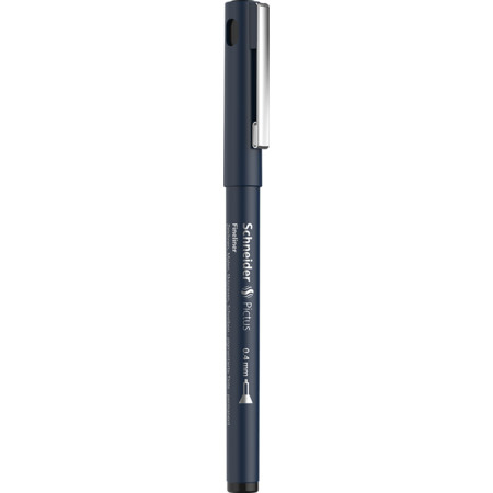 Miniatyrbillede 4 af 6: Schneider Schreibgeräte Pictus fineliner Fin Sort 1 stk