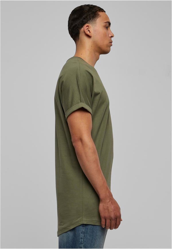 Urban Classics TB1561 T-shirt Crew neck Kort ærme Bomuld, Jersey