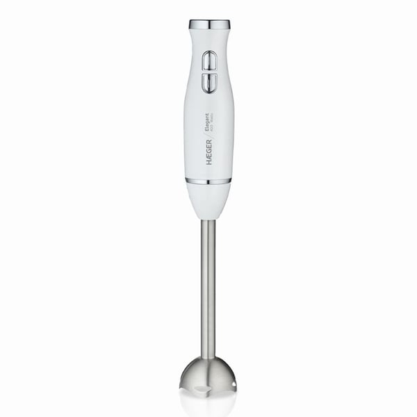 Haeger HB-400.021A blender Nedsænkning blender 400 W Sølv, Hvid