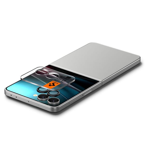 Spigen GLAS.tR EZ Fit Optik Pro HD Kameran linssisuoja Samsung 2 kpl