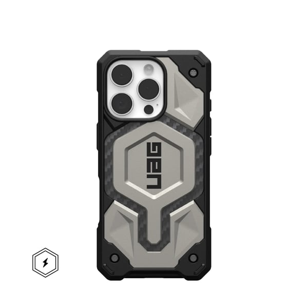 Miniatyrbillede 1 af 6: Urban Armor Gear Monarch Pro mobiltelefon etui 16 cm (6.3") Cover Titanium