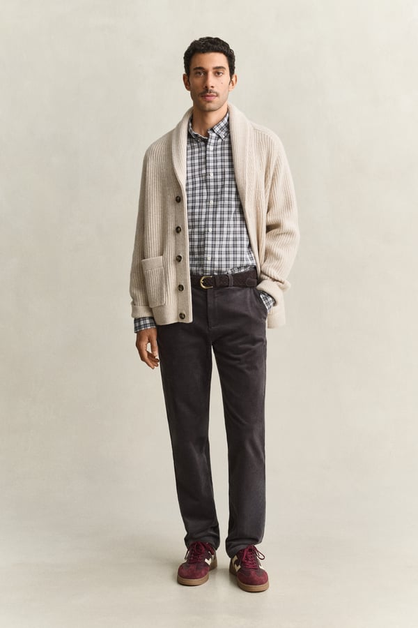Gant 3263002-251 Skjorta Button down-krage Långärmad Bomull