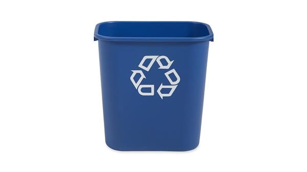 Rubbermaid FG295673BLUE affaldskurv Rektangulær Blå